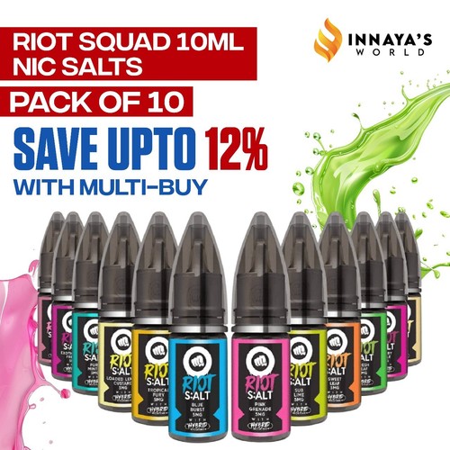 Riot squad 10ml nic salts - 10ml, e