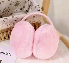 Fluffy Earmuffs Cozy Pink