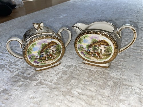 Sadler porcelain antique sugar - sadler,