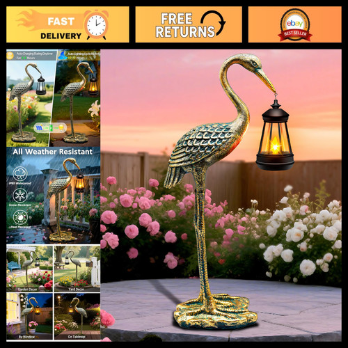 Inch solar garden crane - inch,