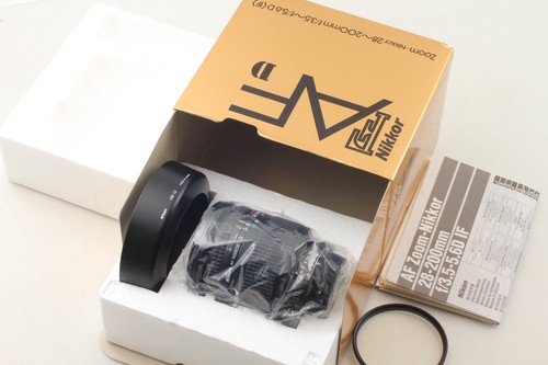 Top mint box hood nikon - in, w/hood]