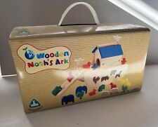 ELC Wooden Play Set/Shape Sorter Noah's  Ark In Original Box
