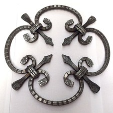 1 - Wrought Iron Gates Panel
