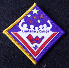Scout Centenary Camp cloth