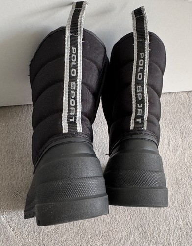 Polo ralph lauren boot black - boot,
