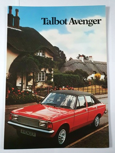 1979 talbot avenger - talbot, uk