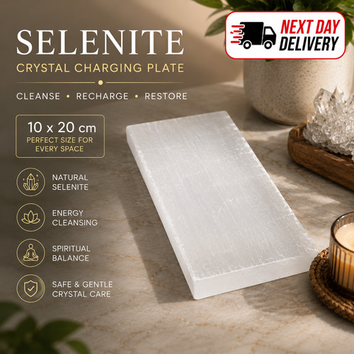 Selenite crystal charging - selenite,