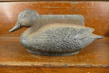 Vintage Cast Iron Loon Duck