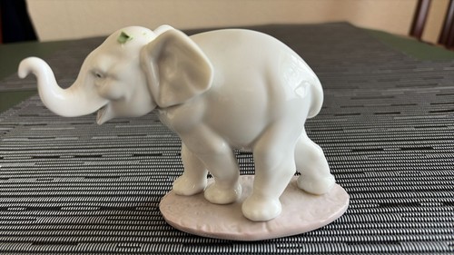 Lucky strolling elephant - "lucky, by