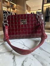 MICHE Red Crocodile Embossed