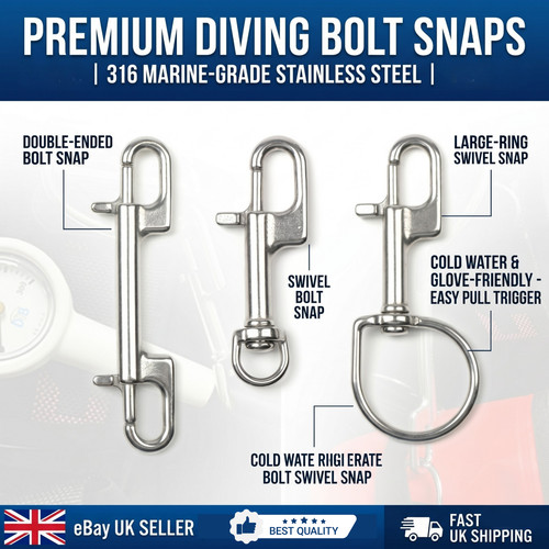 Stainless steel swivel - stainless, bolt