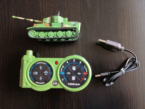 Mini remote controlled tank - remote-controlled,
