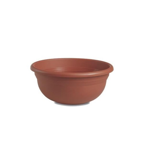 Mediterranean bowl planter - mediterranean,