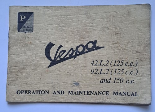 Vespa 42l2 92l2 operation - vespa,