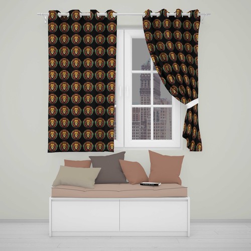 Blackout eyelet curtains - eyelet,