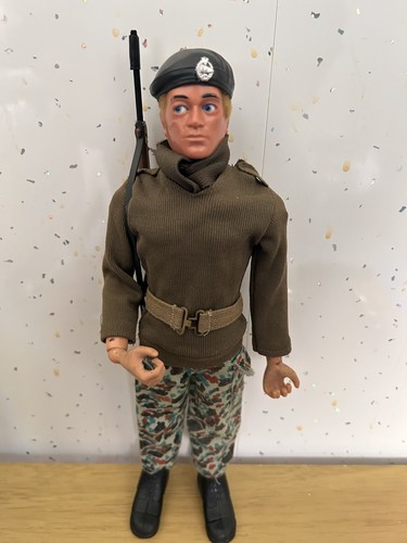 Vintage action man blue pants - action,
