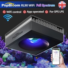 PopBloom RL90 WiFi Reef LED Aquarium Marine Lighting for Reef Coral SPS LPS Tank