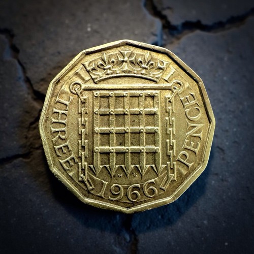 Ultra rare 1966 threepence - ultra, |