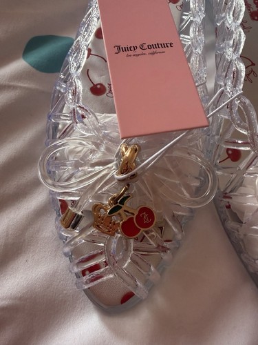 Juicy couture jelly shoes size - juicy,