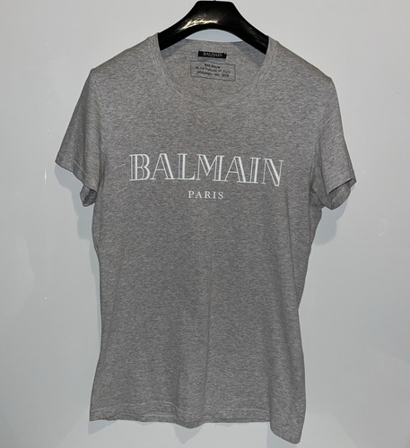 Balmain paris grey round - grey, neck