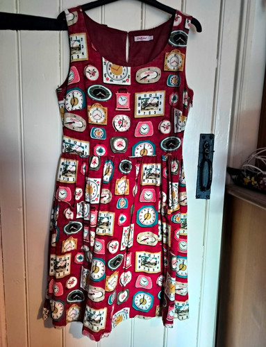 Cath kidston red clock line - cath,