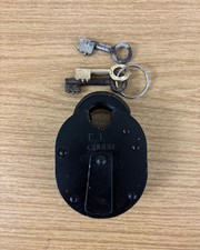 Chubb Cruiser 1K21 Heavy Duty Close Shackle Padlock #981 3 Keys Good Used