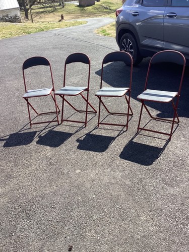 Set mcm vintage chairs - of, 4
