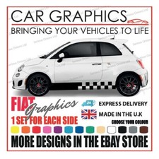 Wall Sticker Fiat 500 Abarth
