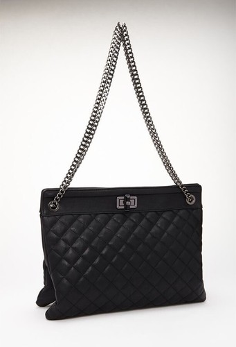 Forever black quilted chain - 21,