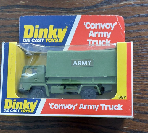 Dinky toy boxed convoy army - dinky,