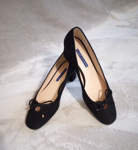 Stuart weitzman black suede - weitzman,