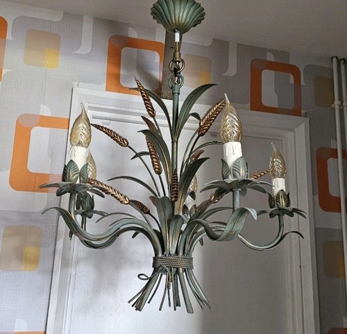 Vintage wheatsheaf chandelier - wheatsheaf,