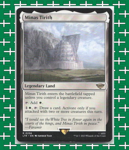 Minas tirith mtg - tirith,