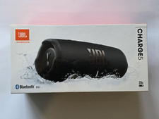JBL Charge 5 Portable Waterproof Speaker - Black