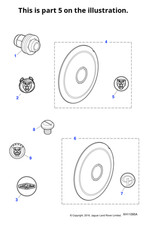 Jaguar Genuine Road Wheel