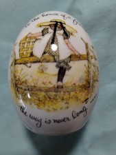 HOLLY HOBBIE CERAMIC EGG TO
