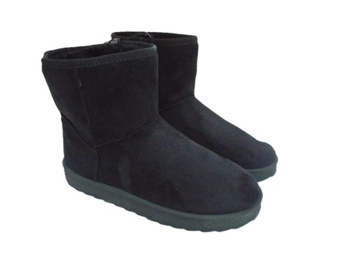 Primark black faux suede - faux,