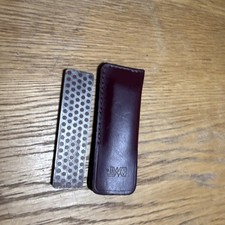 DMT Diamond Pocket Hone In Leather Case
