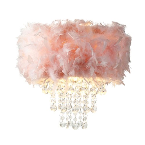Contemporary pink feather - contemporary,