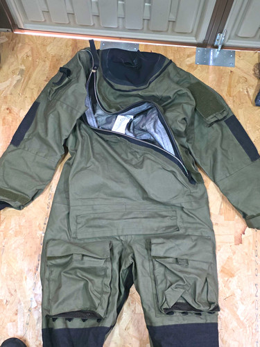 Scuba drysuit immersion - scuba, suit