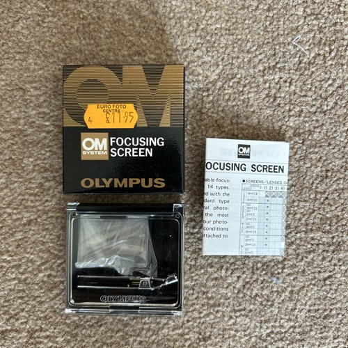Olympus focusing screen for - for, om