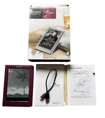 Boxed sony reader - sony, prs-350