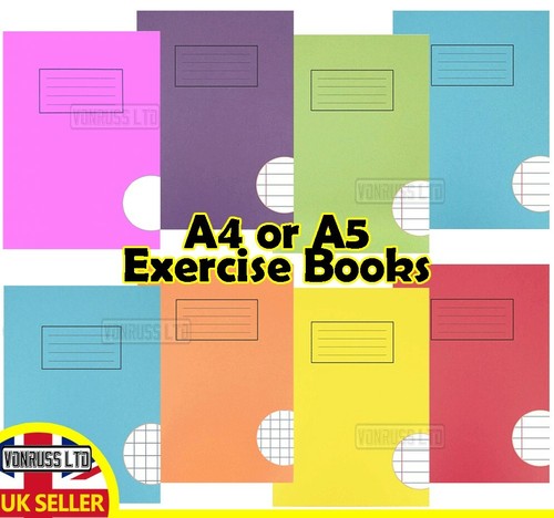 Pack exercise books - a4,