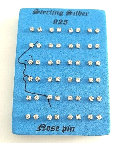 5mm diamond nose - diamond, stud