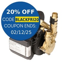 Stuart Turner Shower Pump Monsoon Universal 3.0 Bar Single Impeller Brass 46413