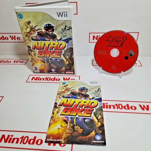 Nitro bike near mint - (wii),