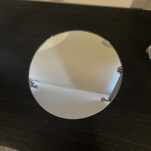 Round frameless mirrored - round,