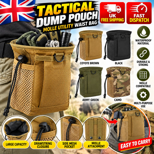 Tactical dump pouch molle - dump,
