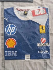 Scuderia Ferrari F1 HP Team Monza 2025 T-Shirt Men Medium