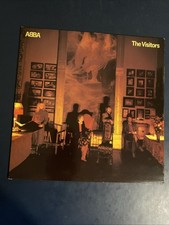 ABBA the Visitors Vinyl LP With Lyric Inner Sleeve